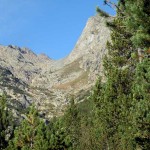 il colle dove inizia la mulattiera di pietre