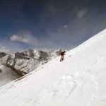 pendio prima della cresta