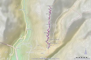giovera mappa itinerario