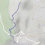 punta oilletta mappa itinerario