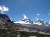 in vista del rifugio v. emanuele con ciarforon e monciair