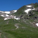 baita diroccata e il colle