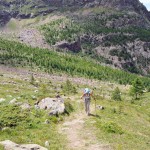 pendio oltre il torrente