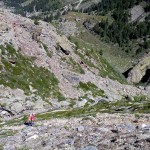 risalendo la bastionata erbosa
