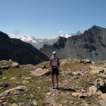 scorcio su gran paradiso e grivola