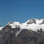 dai breithorn a sinistra al gruppo del rosa a destra