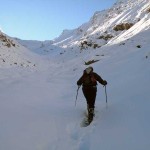 tratto pianeggiante oltre il bosco