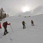 in vista del rifugio