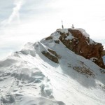 punta chaligne  dall'inizio della discesa