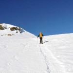 verso la bastionata rocciosa