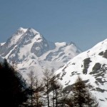 aiguille de trelatete e piccolo monte bianco