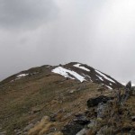 in vista della vetta