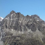 a sin. mt. blanc de cheilon,pigne d'arolla,al centro la punte d'otemma e a destra l'eveque dalla finestra di durand