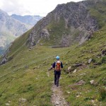 verso il secondo laghetto di changier