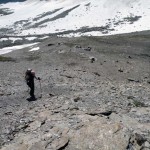 partenza dal colle