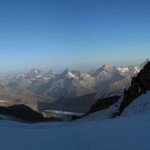 dal colle del lys verso i 4000 di zermatt