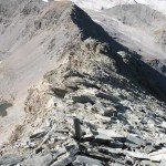 cresta oltre la placca