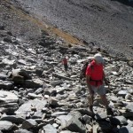 deviazione dal sentiero verso il lago