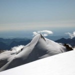 allalinhorn e sulla pianura i laghi maggiore e orta