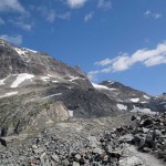 il rifugio in lontananza