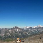 dal colle verso il gruppo del bianco