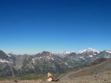 dal colle verso il gruppo del bianco