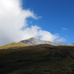 sulla dorsale in vista della vetta