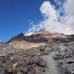 sulla pietraia del passo superiore della bettolina