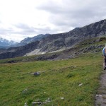 verso la bastionata rocciosa
