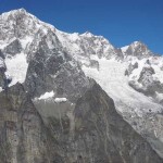 la catena del  monte bianco