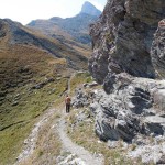 arrivo al col de crotey