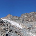 vallone al piede del ghiacciaio