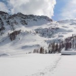 verso il colle tardiva e mont de la tsa