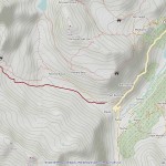 col du mont mappa itinerario