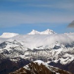 da sin allalinhorn,alphubel,taschhorn e dom