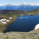 il lago dall'alto