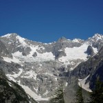 bacino del triolet, da sin le aig talefre, savoie e triolet