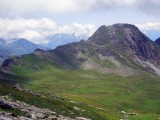 mont rodzo e a sin la cresta di salita