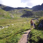 conca sopra la dorsale