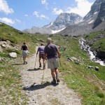 mulattiera sopra il rifugio