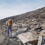 verso il bastone e l'ometto di pietre