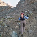 verso il colle della rossa