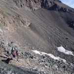 discesa dal colle