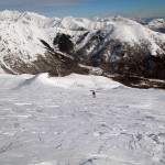 pendio sopra l'alpe mora