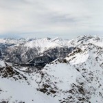 monte mars a sin e le alpi valdostane