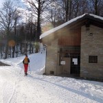 deviazione dalla pista di fondo