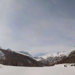parte alta con al centro il colle st.marcel