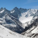 di fronte la comba montagnaya e a sin la comba d'arbiere