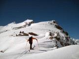 in vista della cima