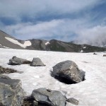 ingresso nella vasta conca e promontorio da aggirare